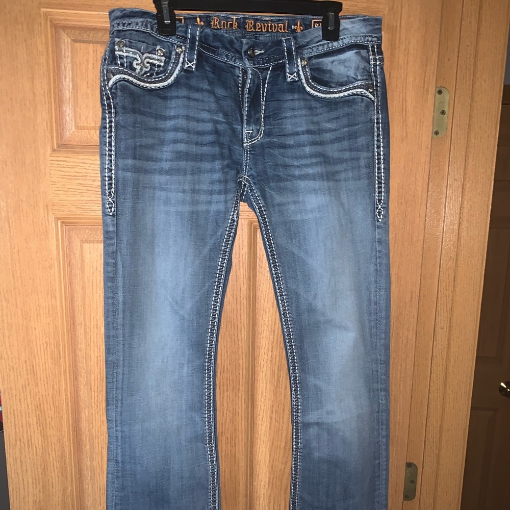 Rock Revival Buckle Jeans